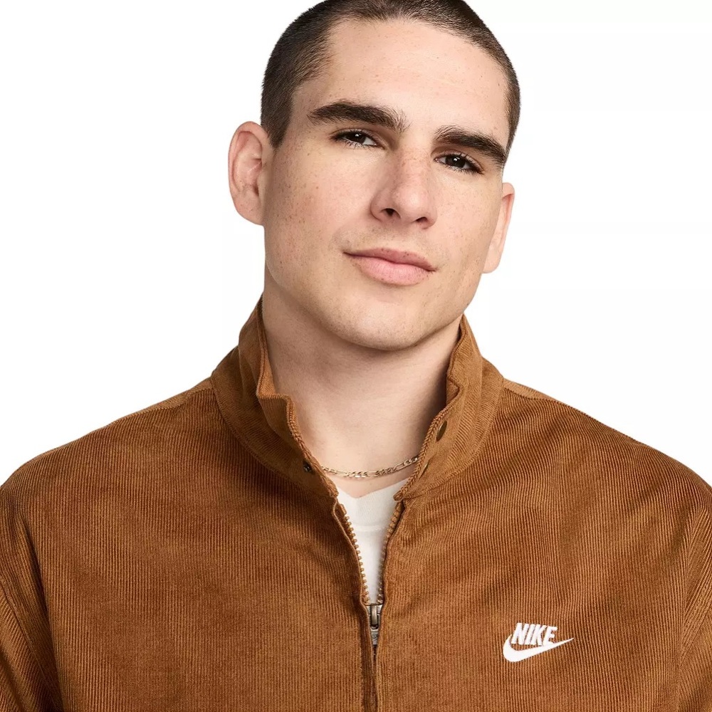 Nike Men's Sportswear Club Corduroy Harrington Jacket. NWT! - Picture 3 of 5
